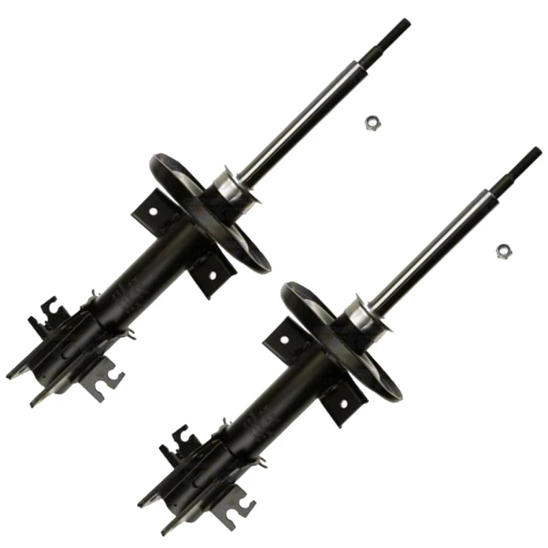 Image of TRW JGM1026S Shock absorber Front Axle, Gas Pressure, Twin-Tube, Suspension Strut, Bottom Yoke Shock Absorber (854)