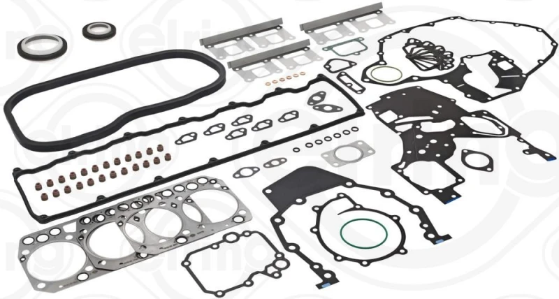 Image of ELRING 801.180 Full Gasket Set, engine with crankshaft seal Full Gasket Set,engine (560)