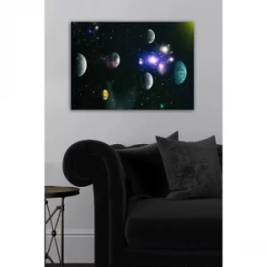Image of 1543241123-5070 Multicolor Decorative Canvas Painting
