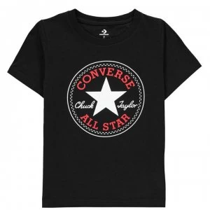 image of Converse Chuck Short Sleeve T-Shirt Infant Boys - Black