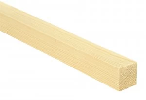 Image of Wickes Whitewood PSE 34 x 34 x 1800mm Single