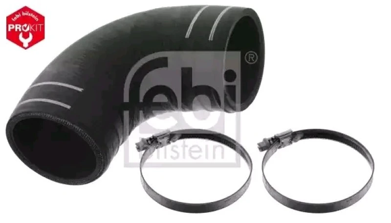 Image of FEBI BILSTEIN 49133 Radiator Hose OE Turbo NEW, Silicone, with clamps Silicone Radiator Hose (475)