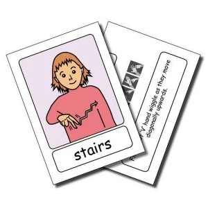 Image of Let's Sign BSL Flashcards Thomas Heatherwick 2010 Cards
