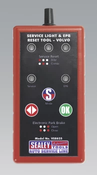 image of Sealey VS8625 Service Light & EPB Reset Tool - Volvo