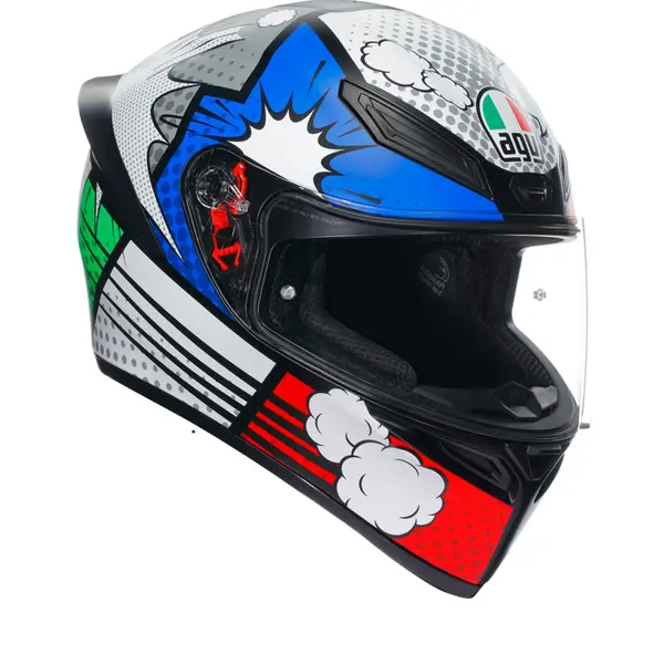 image of AGV K1 S E2206 Bang Matt Italy Blue 022 Full Face Helmet 2XL