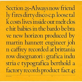 Image of Section 25 - Always Now CD