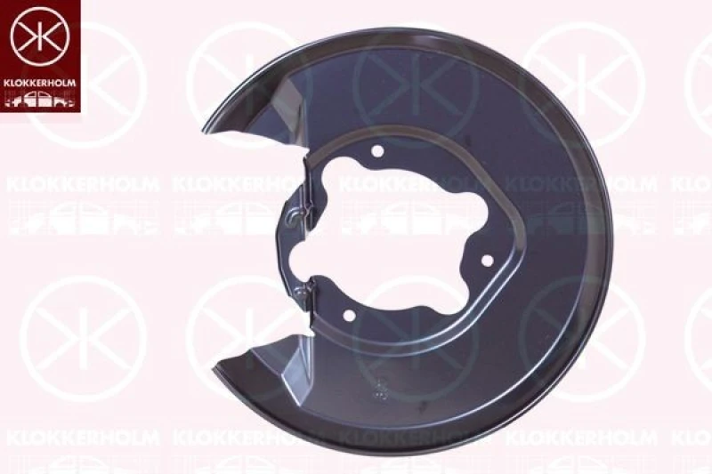Image of KLOKKERHOLM Brake disc backing plate KLOKKERHOLM 2926877