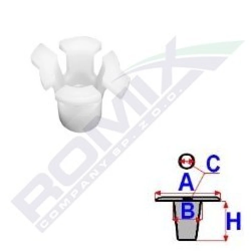 Image of Trim clip ROMIX 14900