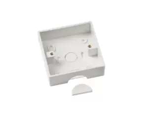 image of D-Line Abs Plastic 28mm Single Moulded Box