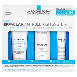 Image of La Roche-Posay Effaclar 3-Step Anti-Blemish Kit