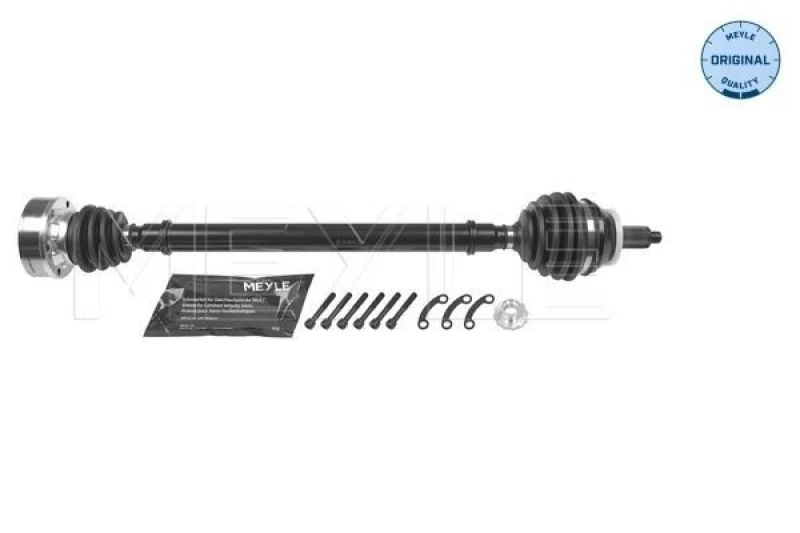 Image of Drive shaft MEYLE 100 498 0742