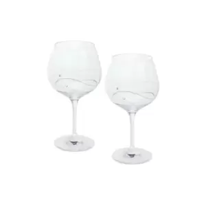 image of Dartington Glitz Swarovski Elements Set Of 2 Gin and Tonic Glasses