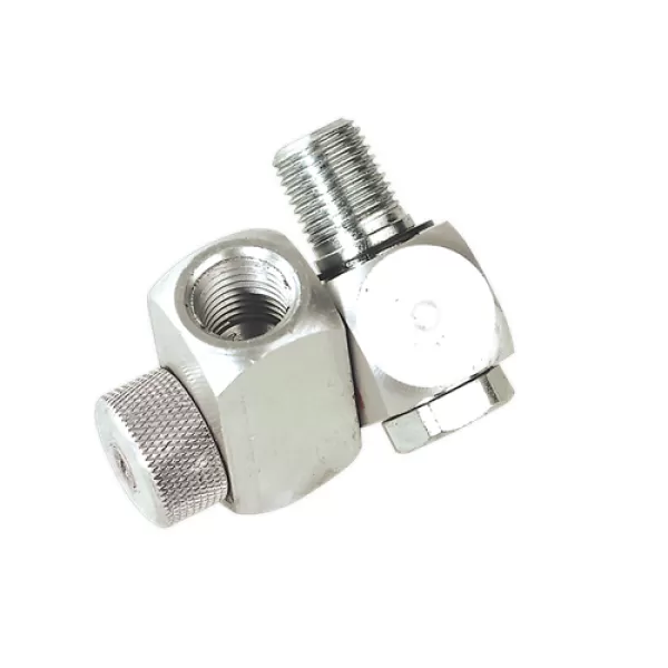 image of Sealey SA900 Z-Swivel Air Hose Connector with Regulator 1/4BSP