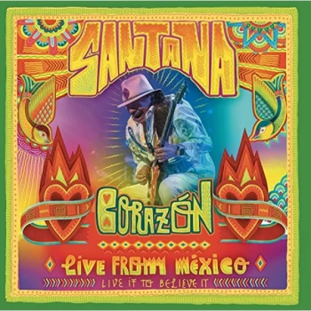 image of Santana - Coraz&oacute;n - Live from Mexico CD