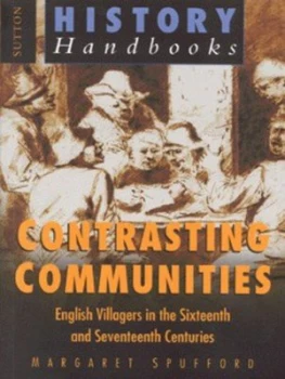 Image of Contrasting Communities by Margaret Spufford Book