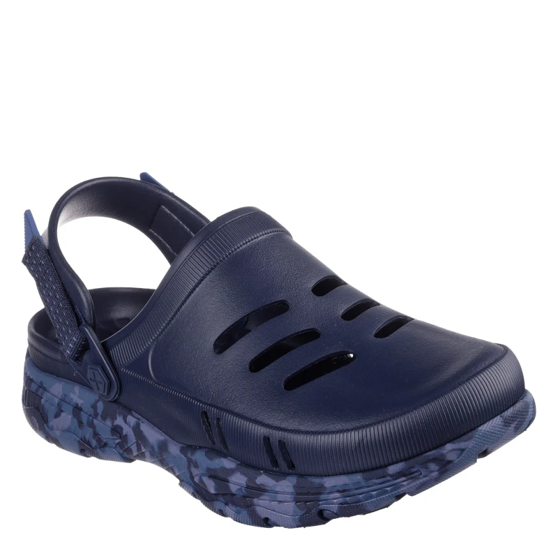 Image of Skechers Creston Ultra - Plateau Slip On Trainers Mens Navy male 6 (39.5)