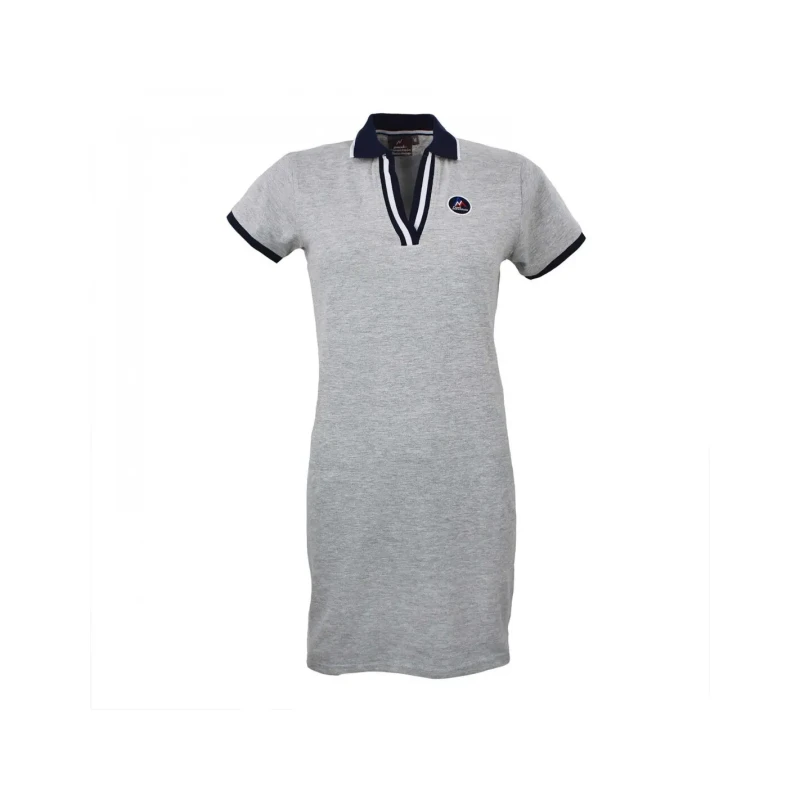 Image of Womens polo shirt Peak Mountain Asfori Gris Female L
