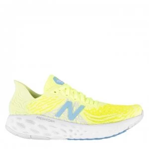 image of New Balance Fresh Foam 1080v10 Ladies Running Shoes - Yellow/White