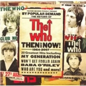 image of The Who Then And Now CD