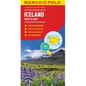 Image of Iceland Marco Polo Map by Marco Polo (Sheet map, folded, 2011)