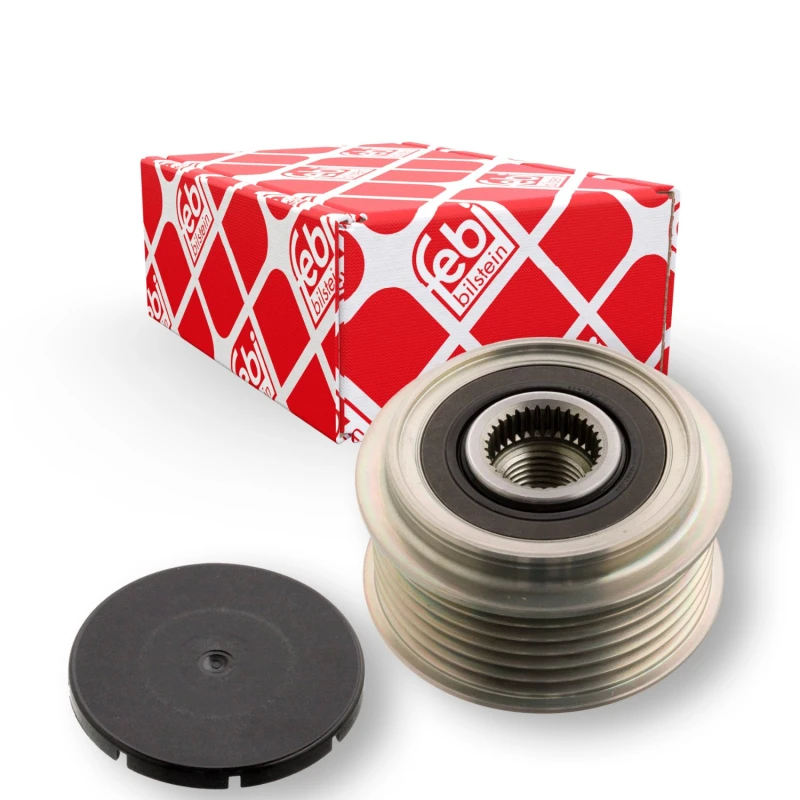 Image of FEBI BILSTEIN 101954 Freewheel Clutch Width: 38mm, with lid Freewheel Clutch,alternator (1390)
