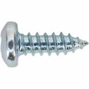 image of Sealey STPP4213 Self Tapping Screw 4.2 x 13mm Pan Head Pozi Zinc DIN 7981CZ