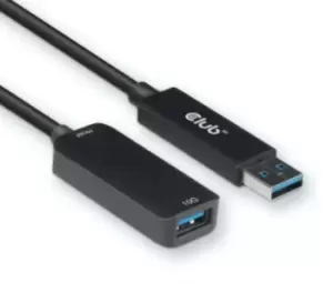 image of CLUB3D USB 3.2 Gen2 Type A Extension Cable 10Gbps M/F 5m/16.40ft