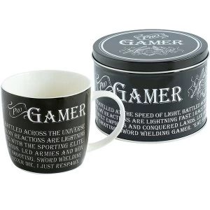 Image of Ultimate Gift for Man Mug in a Tin Gamer