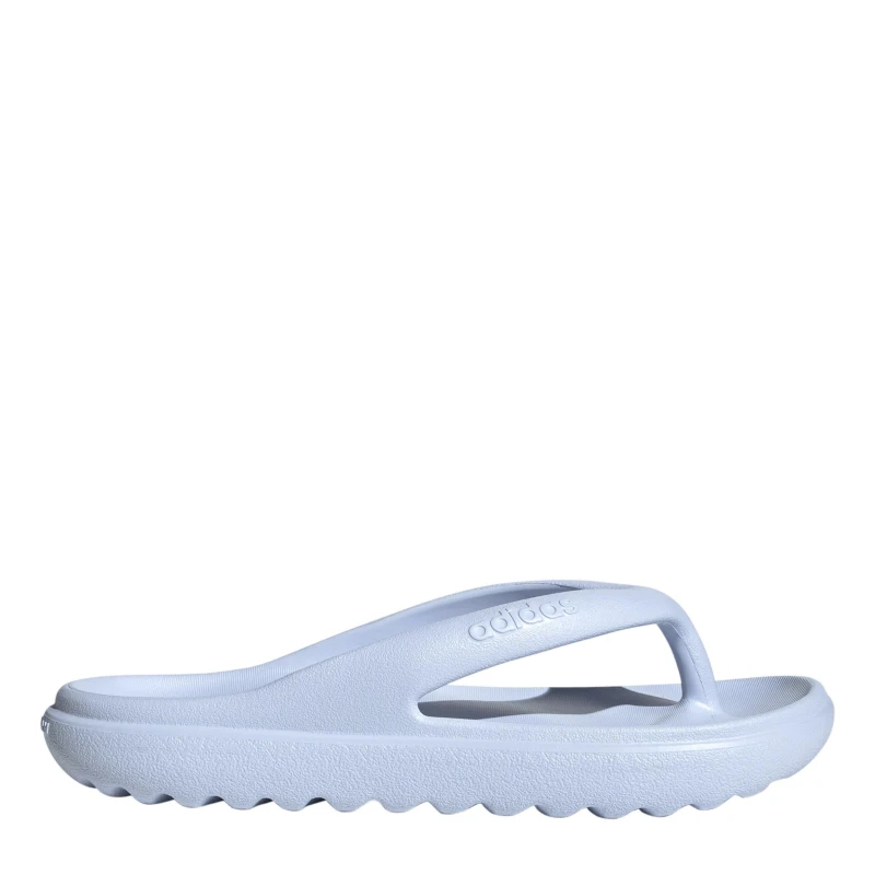 Image of adidas Womens AdiLumia Flip Pool Sliders Crystal Sky female 7 (40.7)