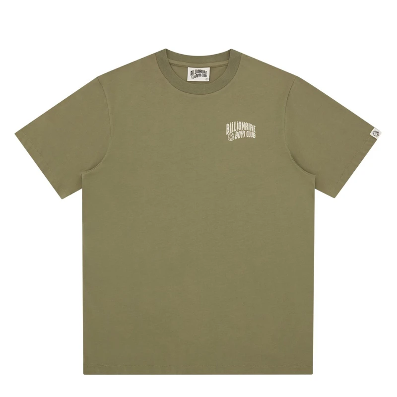 Image of Billionaire Boys Club Small Arch Logo T-Shirt Olive/Ecru male Small