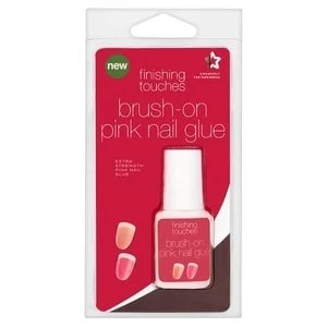 Superdrug Finishing Touches Brush On Nail Glue