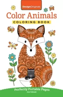 image of Color Animals Coloring Book : Perfectly Portable Pages