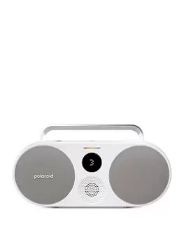 image of Polaroid Music Player P3 Bluetooth Speaker - Grey & White