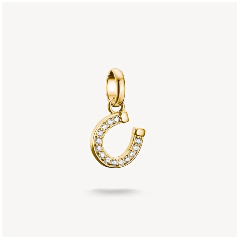 Image of Thomas Sabo CC1280-414-14 Charm Pendant Horseshoe With Jewellery