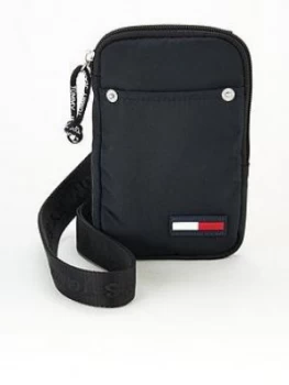 image of Tommy Jeans Tjm Campus Boy Hanging Wallet - Black