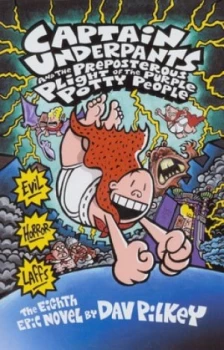 Image of Captain Underpants and the Preposterous Plight of the Purple Potty People by Dav Pilkey Paperback