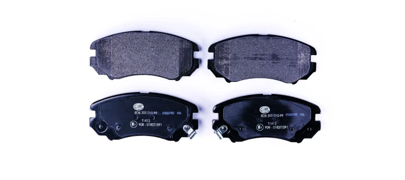 Image of HELLA Brake pad set HELLA 8DB 355 010-991