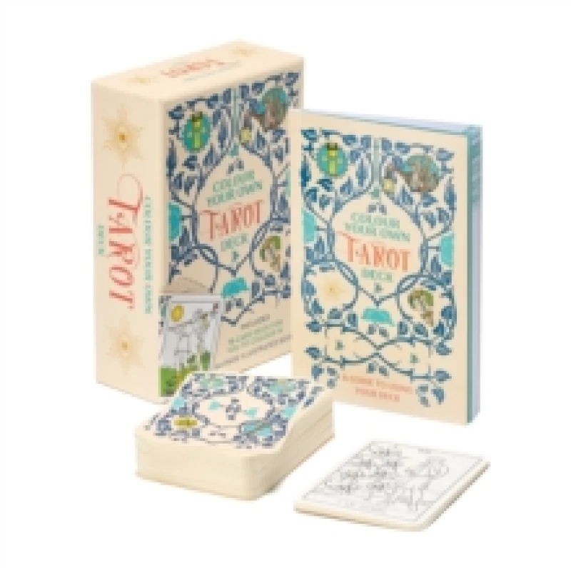 Image of Colour Your Own Tarot Book & Card Deck : Includes 78 cards to colour in and a 64-page book Paperback / softback