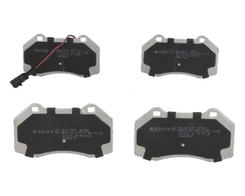 Image of ASHIKA 50-00-0023 Brake pad set Front Axle Brake Pad Set,disc brake (402)