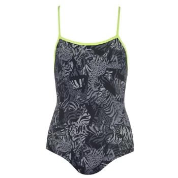 Image of Slazenger Bound Back Swimsuit Junior Girls - Black
