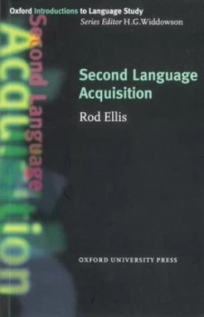 Image of Second Language Acquisition by Rod Ellis Book