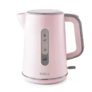 Image of Tower Scandi 3KW 1.7L Rapid Boil Kettle Pink UK Plug