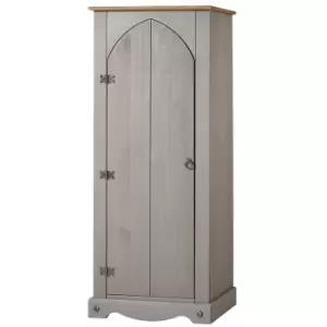 image of Halea Vestry Cupboard - Grey