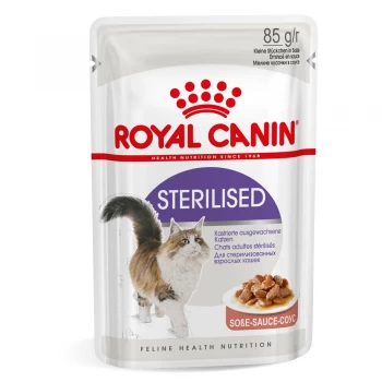 image of Royal Canin Sterilised in Gravy Cat Food 12 x 85g