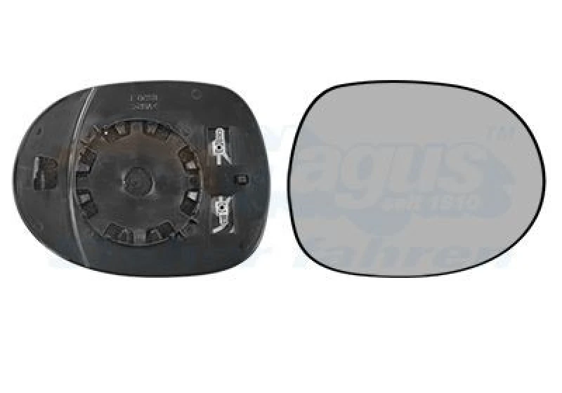Image of VAN WEZEL Wing mirror glass VAN WEZEL 2580838
