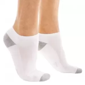 Image of DIM 3 Pack Sports Bobby Socks - White TU