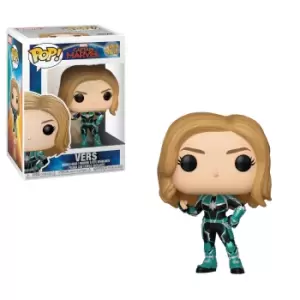 image of Marvel Captain Marvel Vers Pop! Vinyl Figure