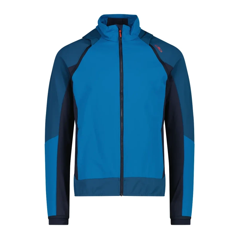 Image of Removable sleeve hiking jacket CMP Bleu Male XL