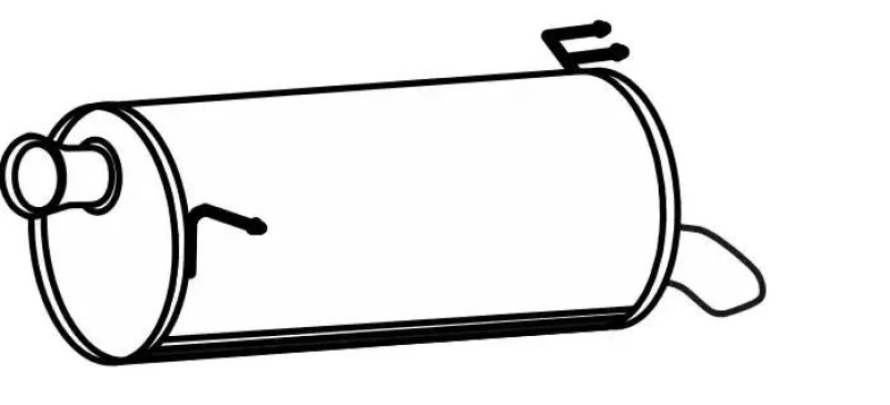 Image of Rear silencer VEGAZ KS-195