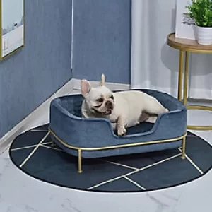 Image of PawHut Pet Sofa D04-157BU 245 x 635 x 430 mm Blue